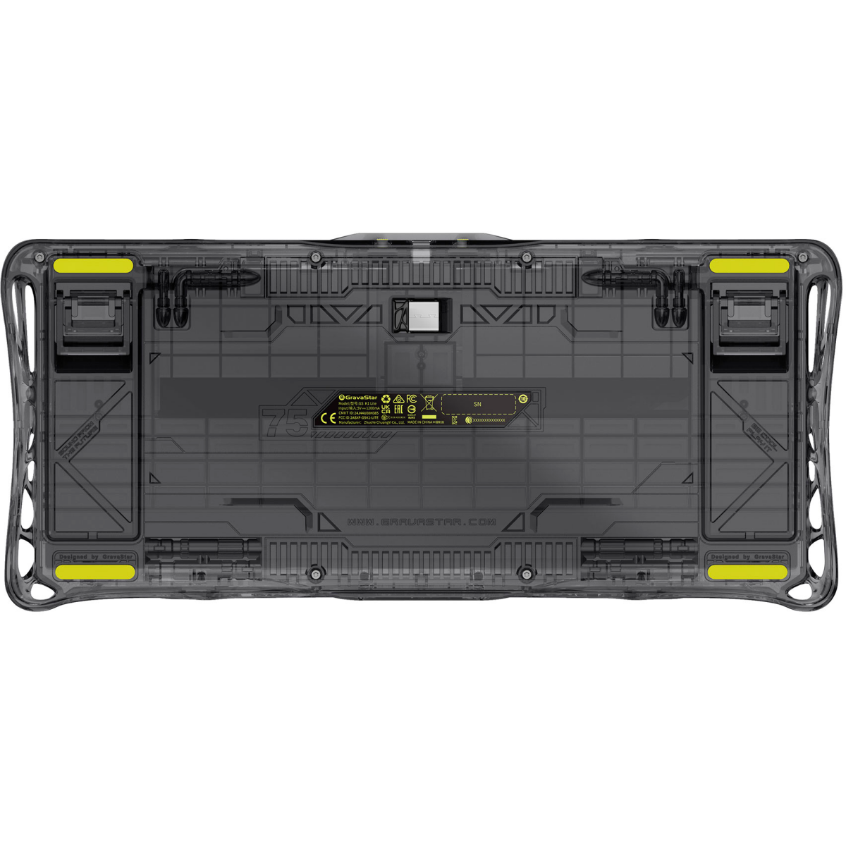 Клавиатура Gravastar Mercury K1 Lite Black - фото 7
