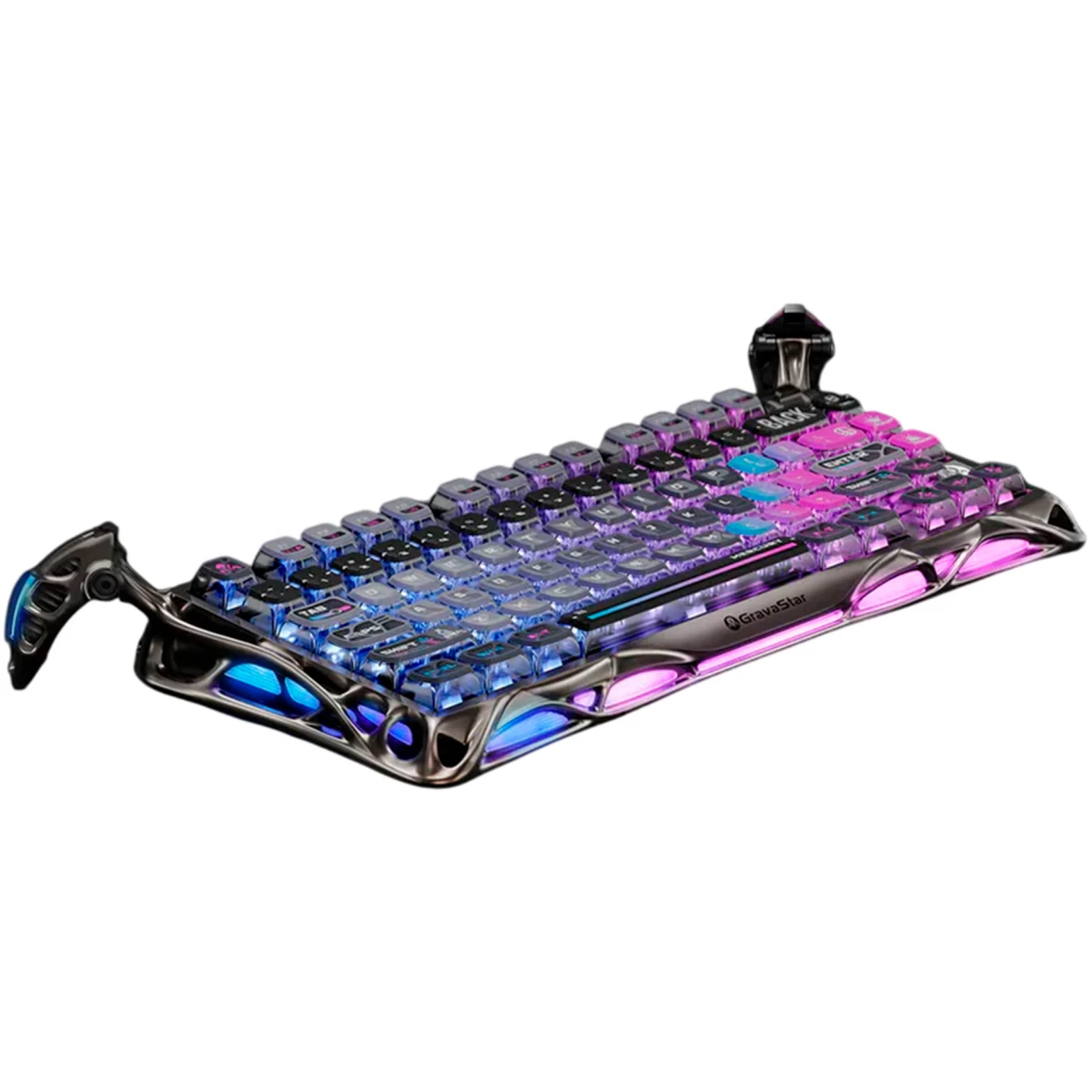 Клавиатура Gravastar Mercury K1 Pro Cyberpunk
