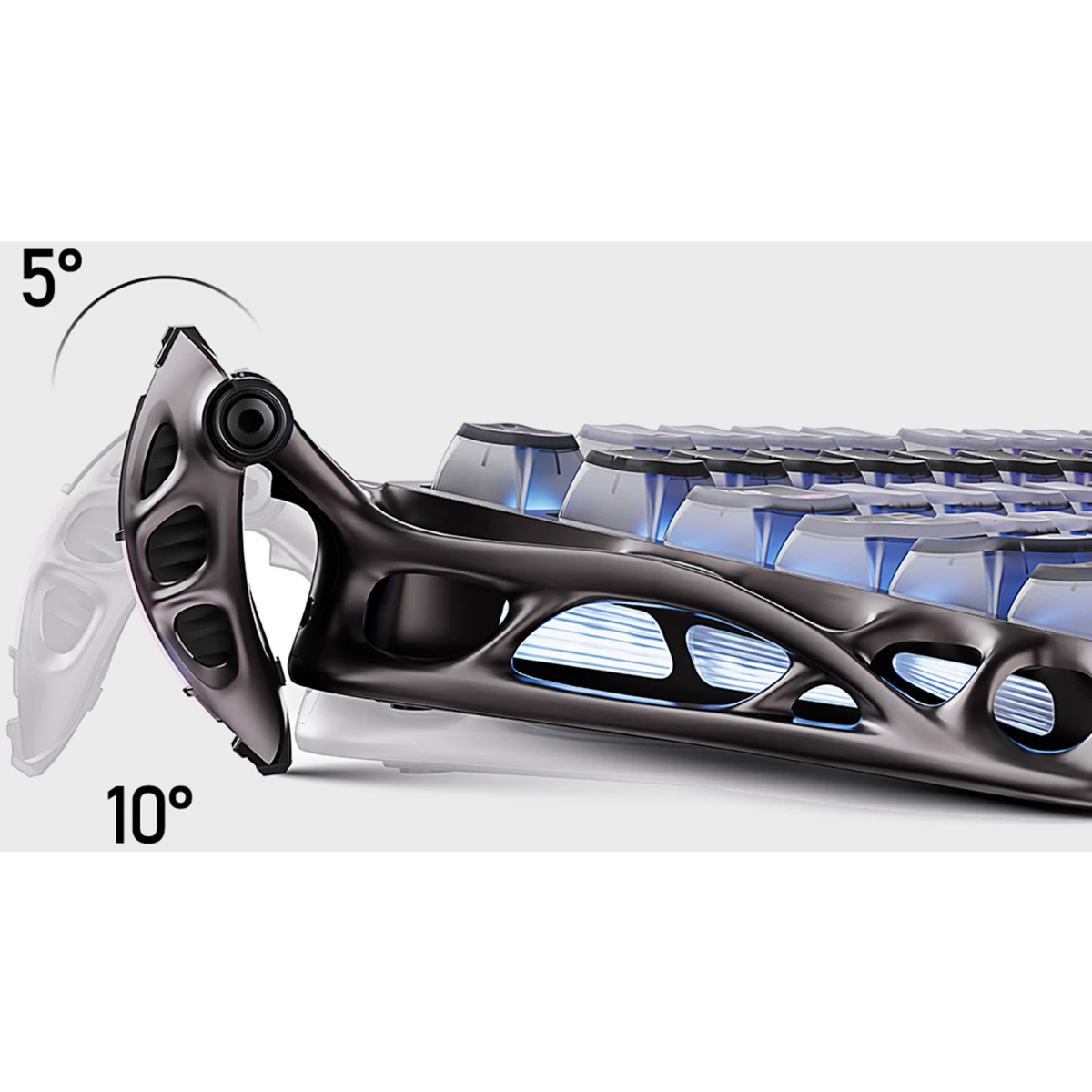 Клавиатура Gravastar Mercury K1 Pro Cyberpunk - фото 7