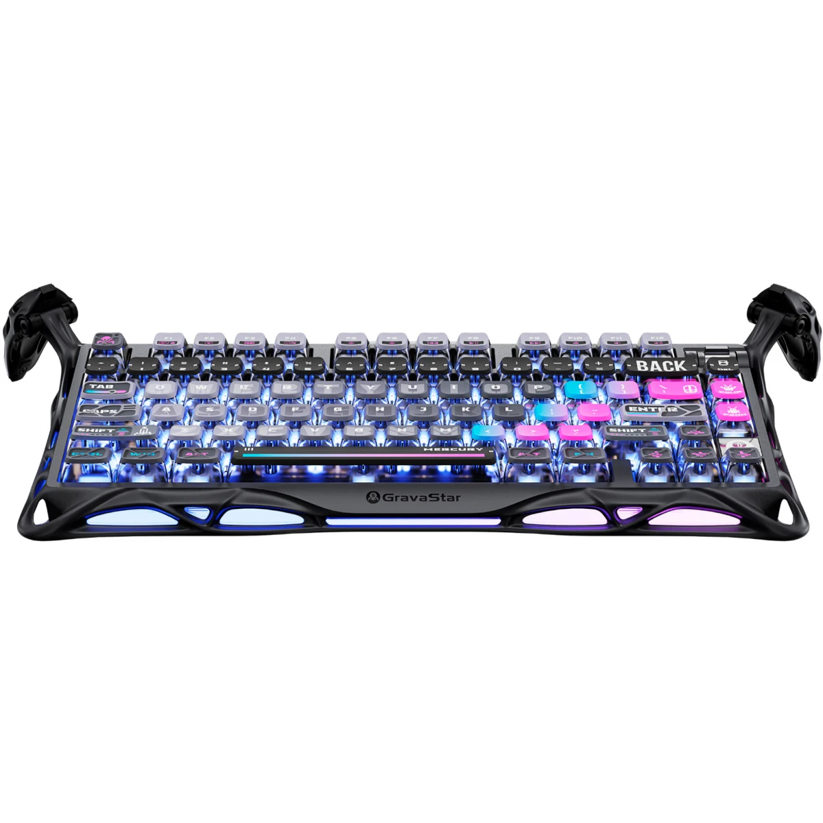 Клавиатура Gravastar Mercury K1 Pro Cyberpunk - фото 2