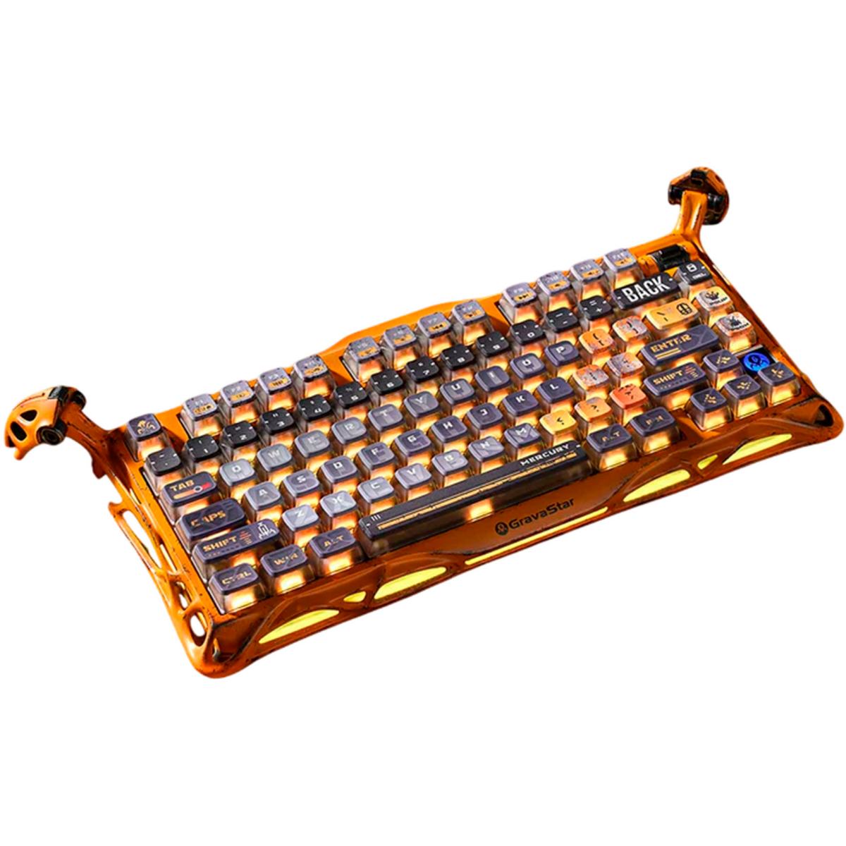 Клавиатура Gravastar Mercury K1 Pro Yellow