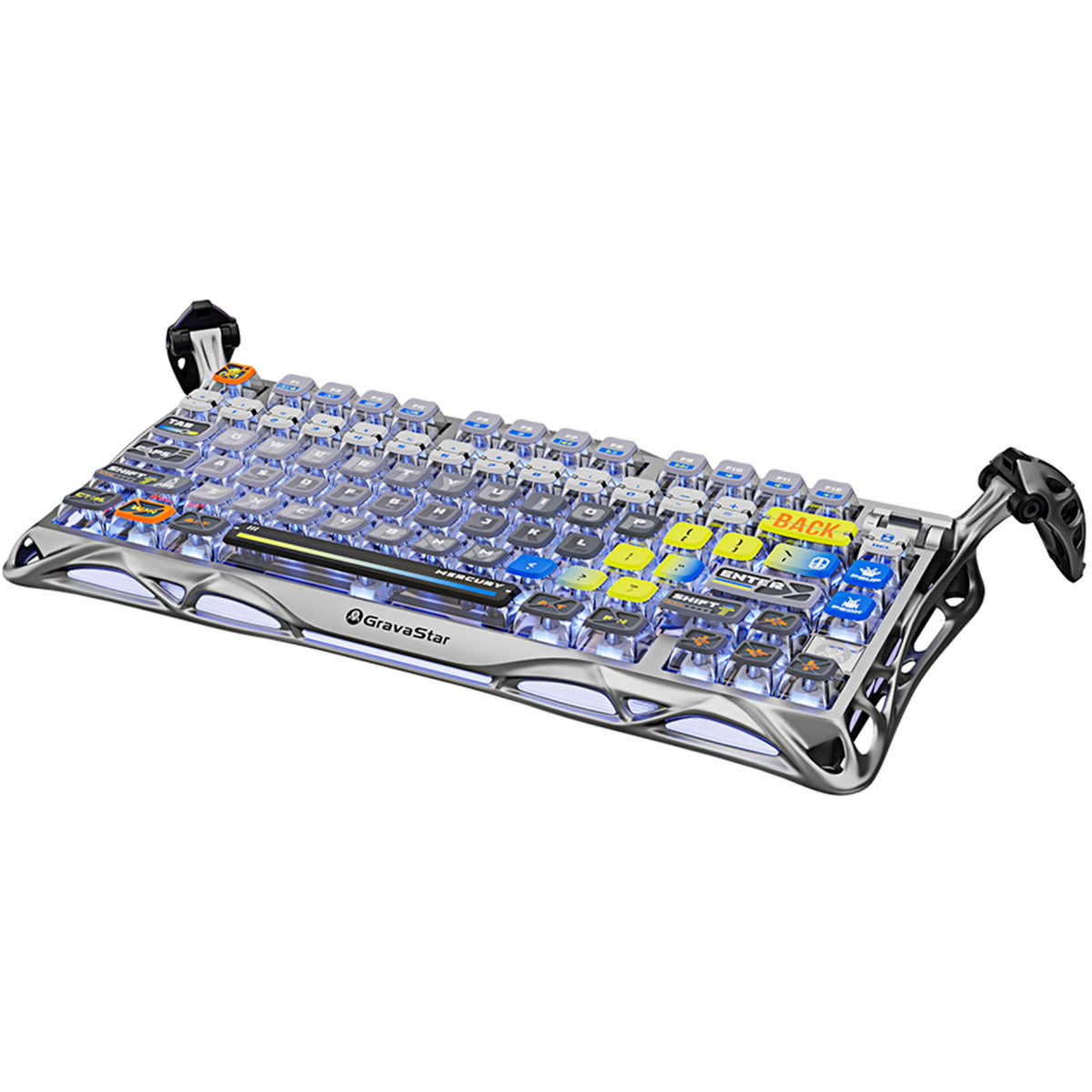 Клавиатура Gravastar Mercury K1 Pro Grey - фото 7