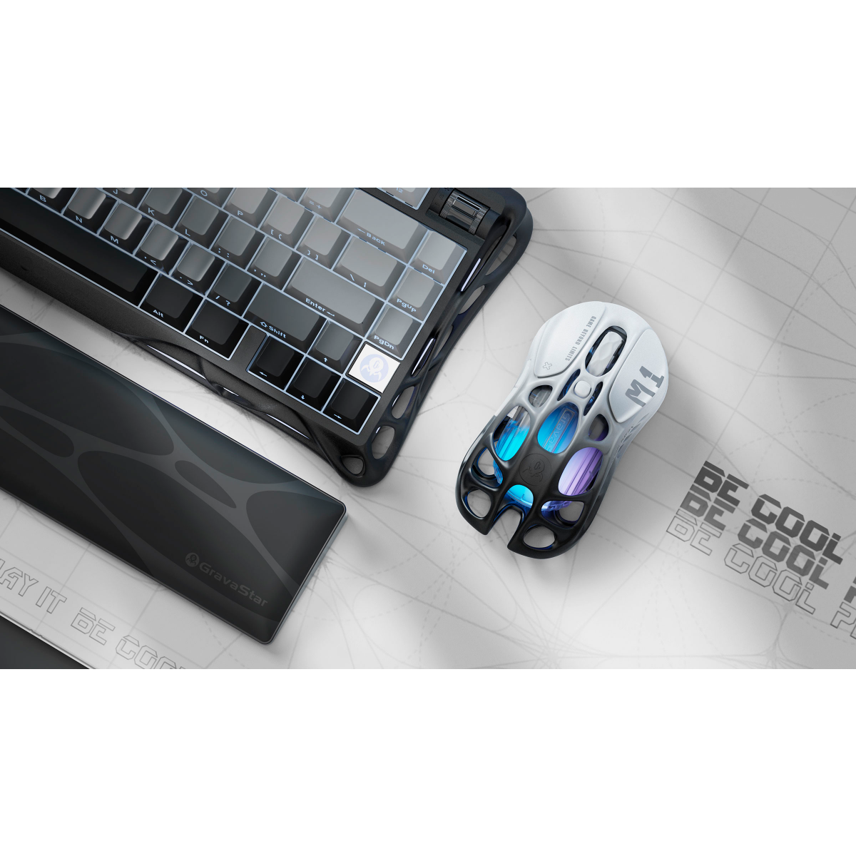 Мышь Gravastar Mercury M1 Pro Gradient Black - фото 8