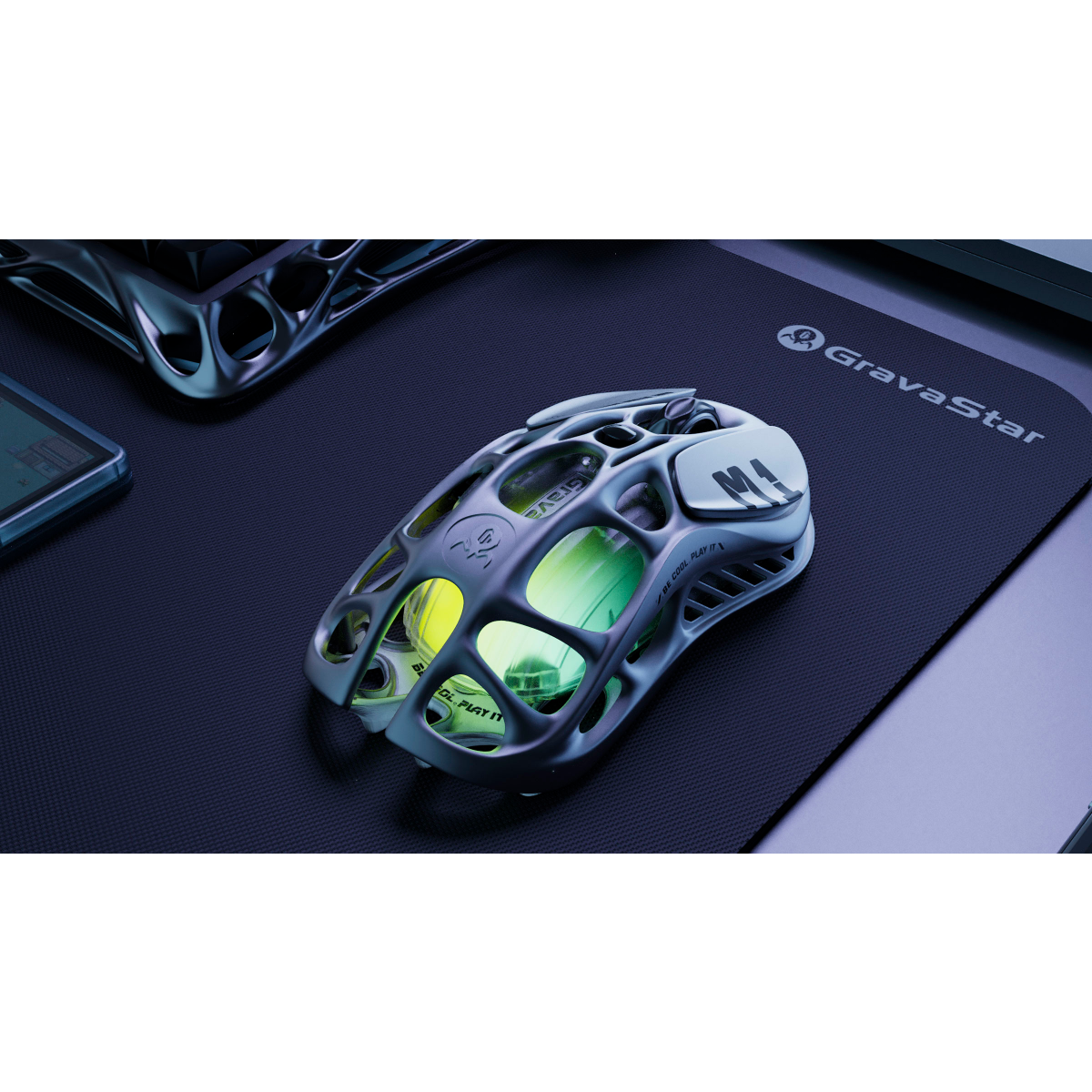 Мышь Gravastar Mercury M1 Pro Grey - фото 6