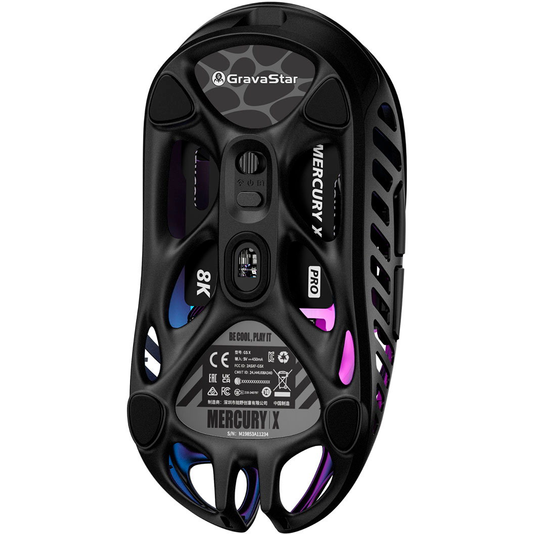Мышь Gravastar Mercury X Black - фото 5