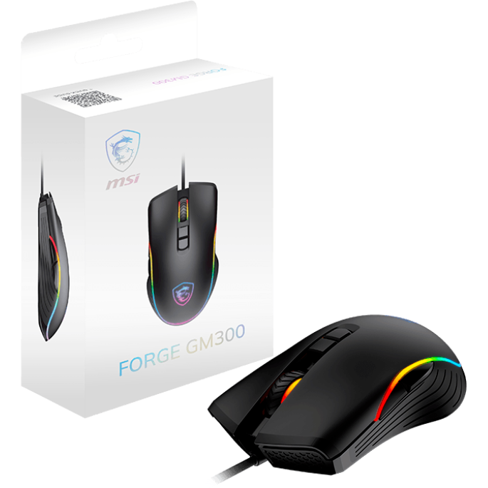 Мышь MSI Forge GM300 - S12-0402300-HH9 - фото 5