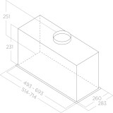 Вытяжка Elica Fold S IX/A/52 (PRF0181962)