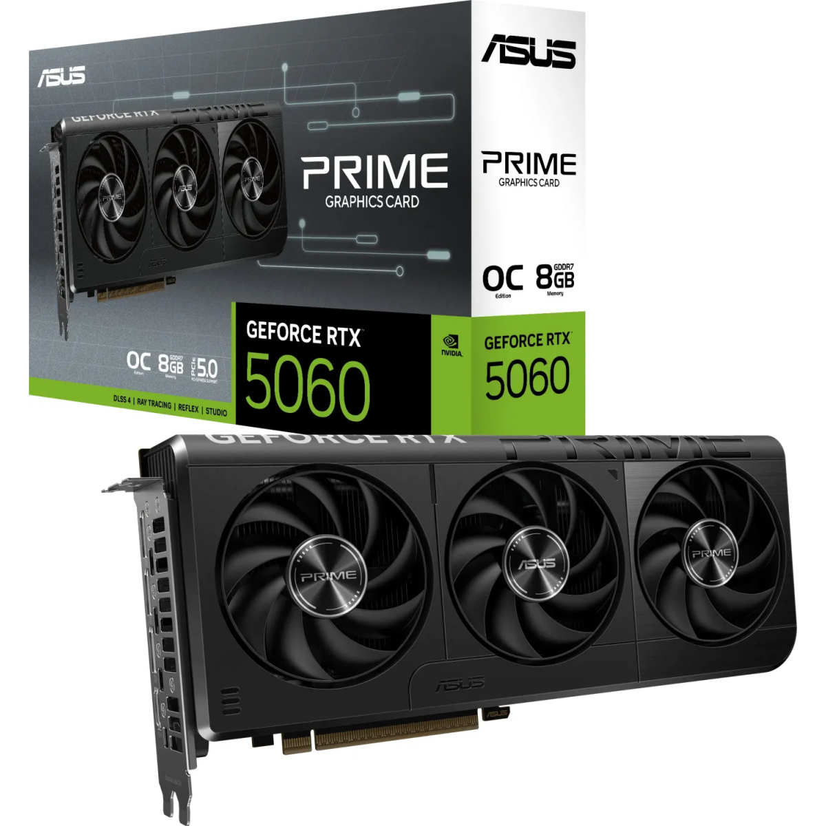 Видеокарта NVIDIA GeForce RTX 5060 ASUS PRIME OC 8Gb (PRIME-RTX5060-O8G) - фото 11