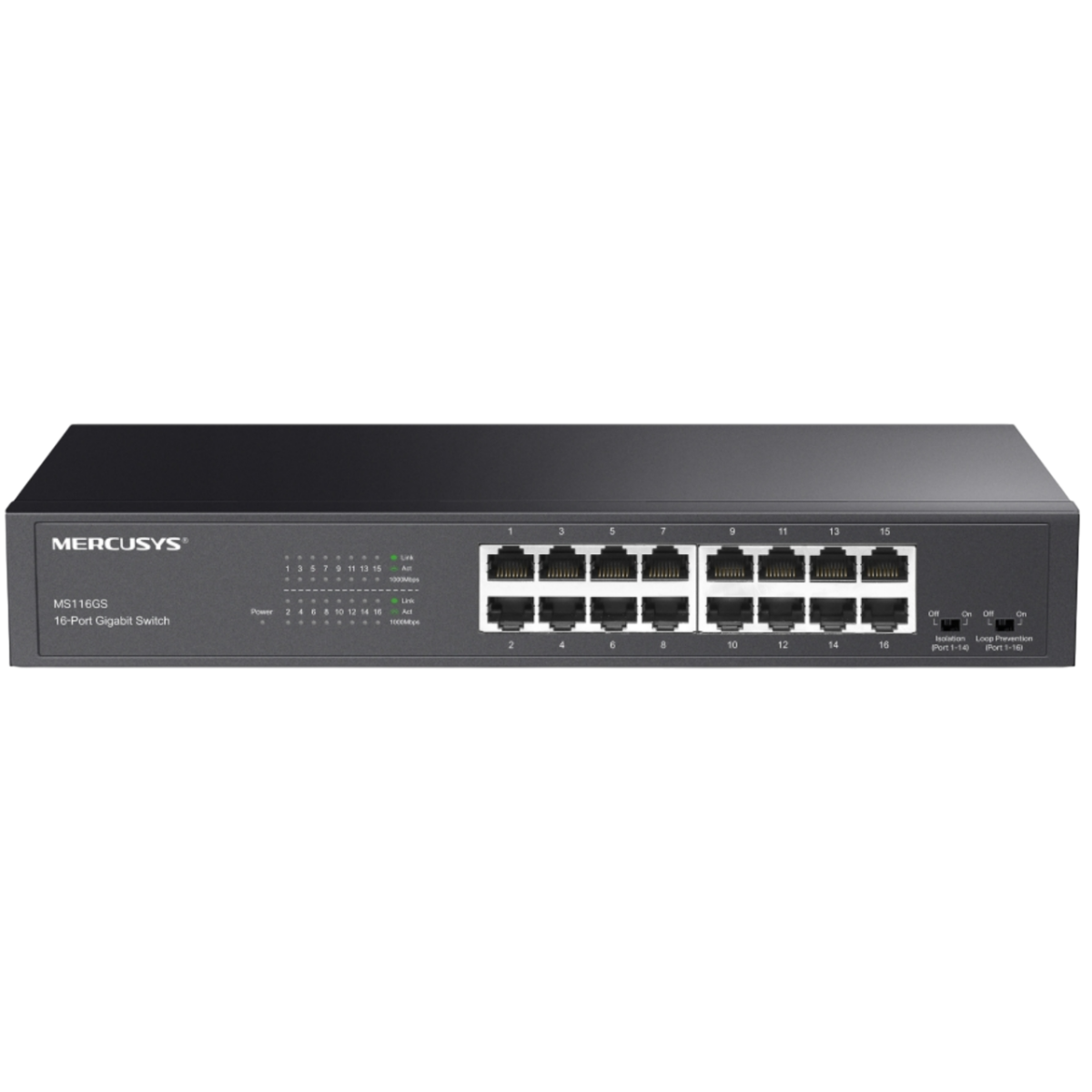 Коммутатор (свитч) Mercusys MS116GS