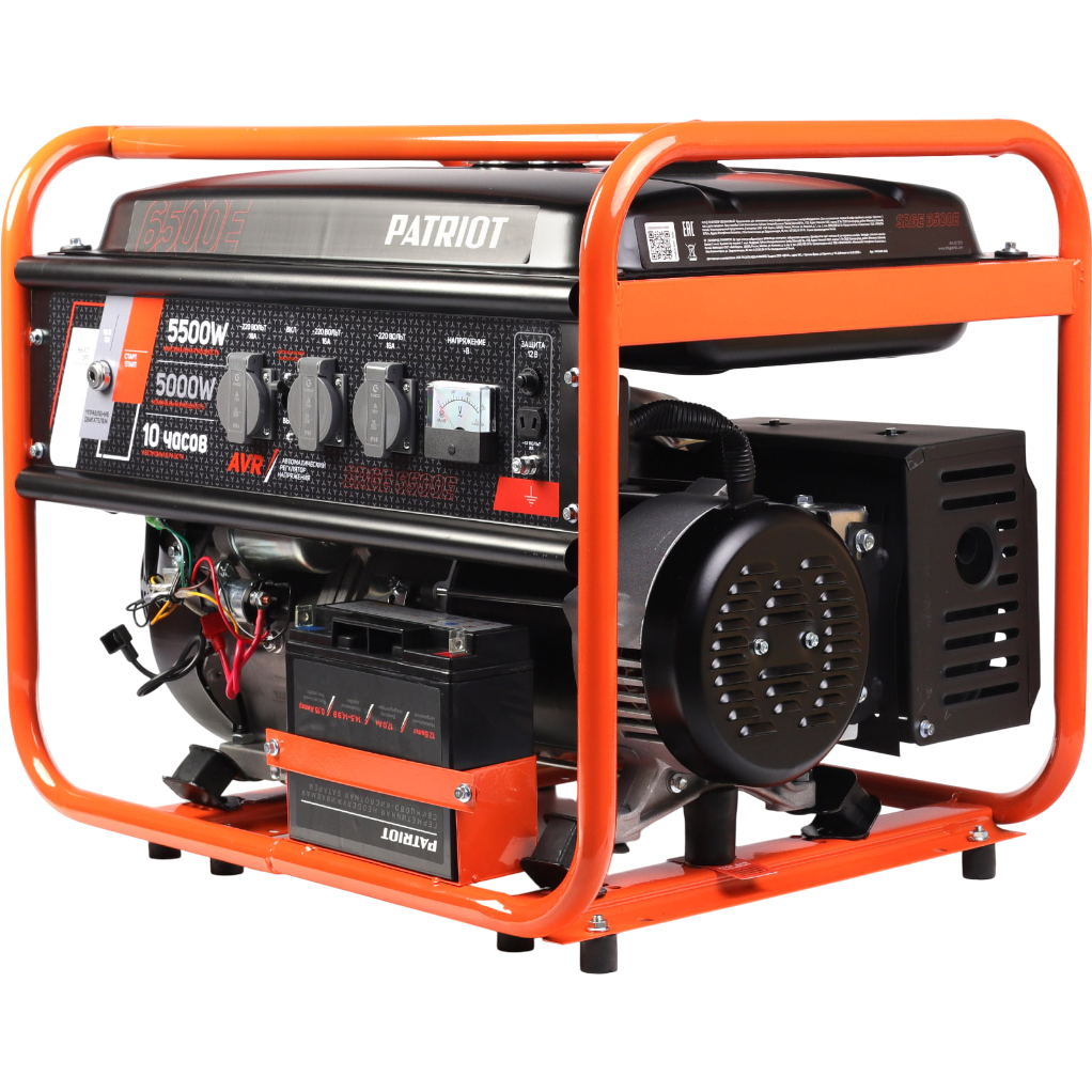 Генератор PATRIOT Max Power SRGE 6500E - 474103171 - фото 3