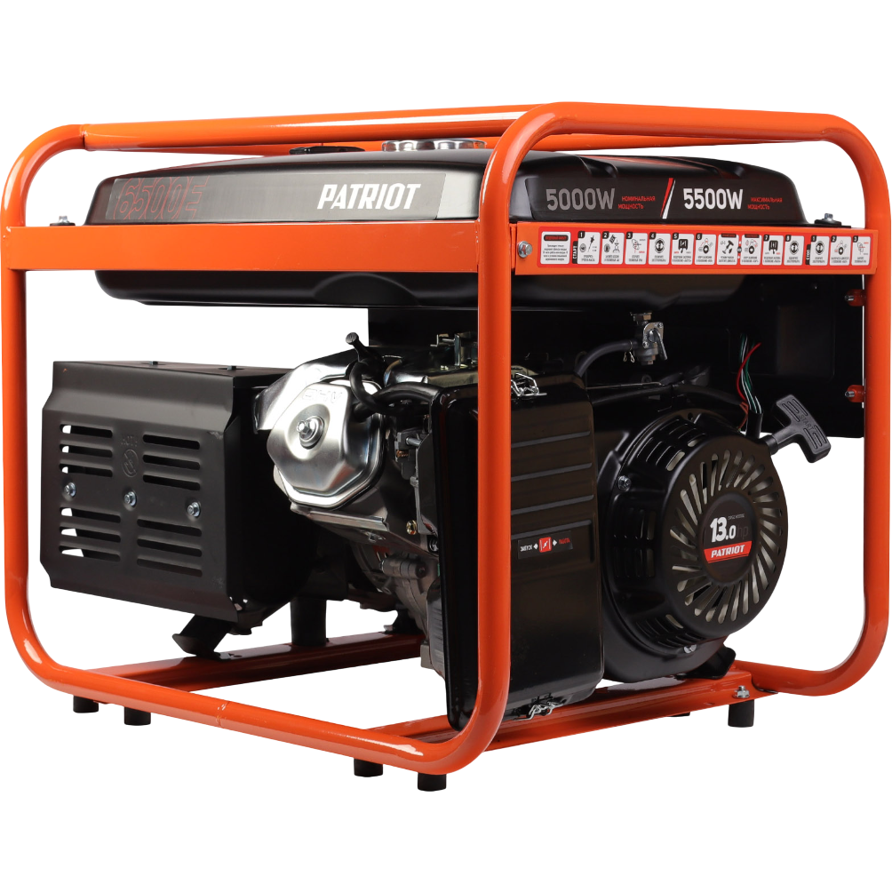 Генератор PATRIOT Max Power SRGE 6500E - 474103171 - фото 4