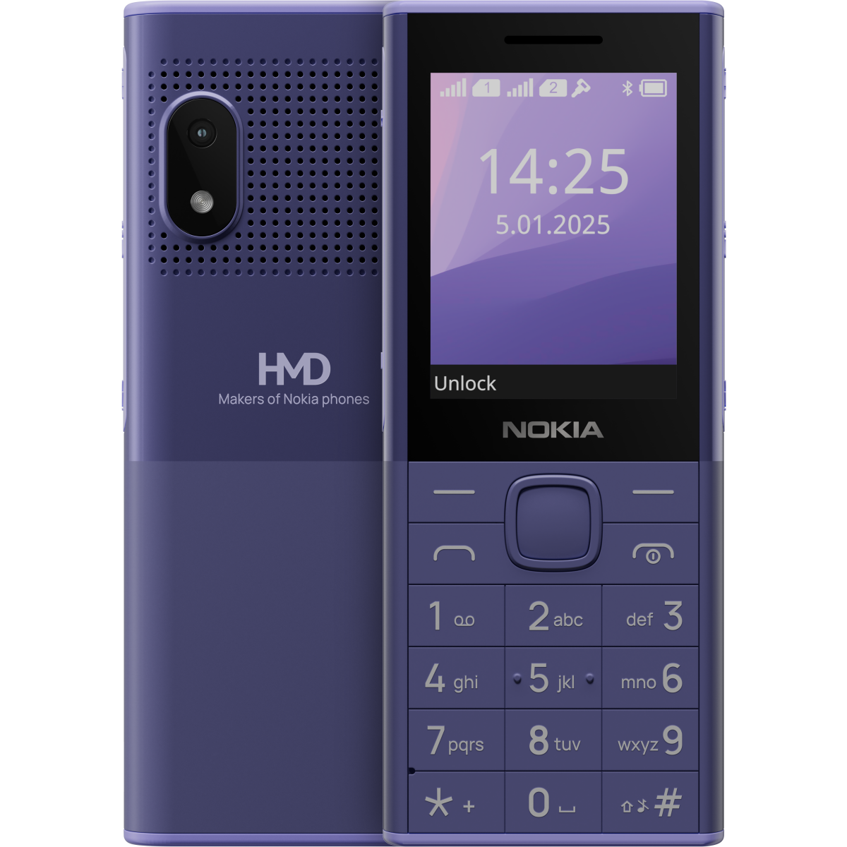 Телефон Nokia 150 Music DS Purple (TA-1716) - SP01Z07Z2270Y