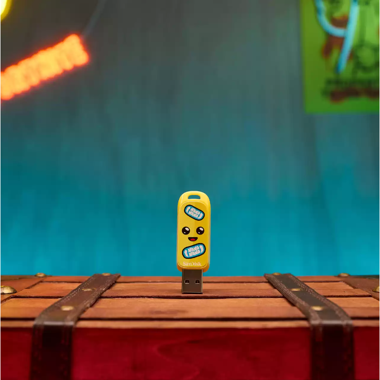 USB Flash накопитель 128Gb SanDisk Fortnite Peely Edition (SDCZIF-128G-G46) - фото 3