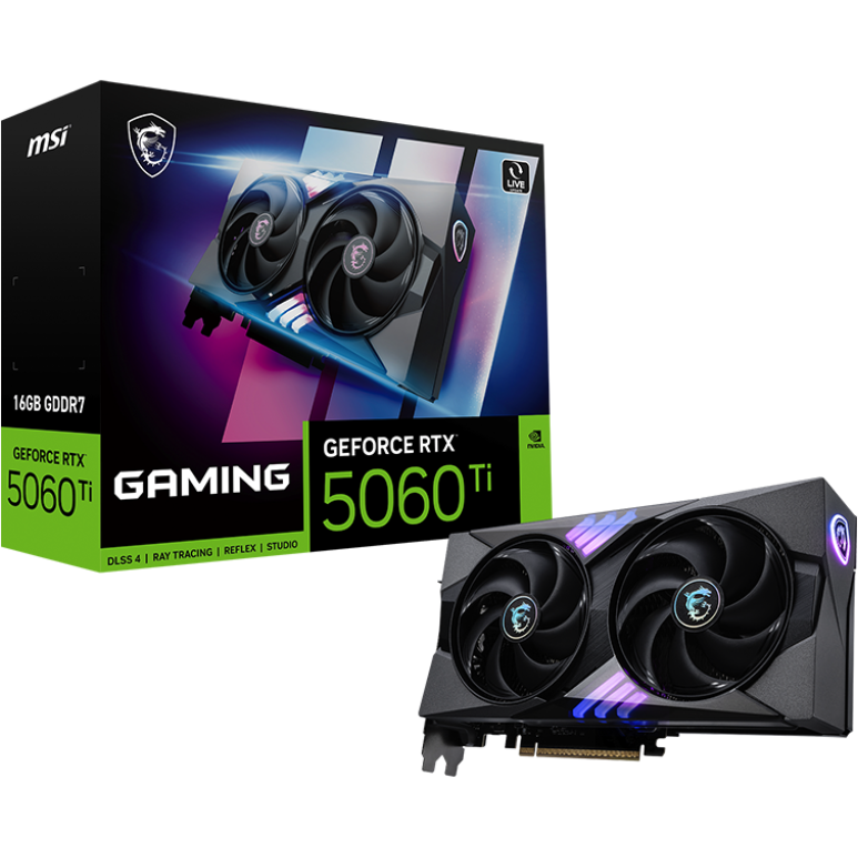 Видеокарта NVIDIA GeForce RTX 5060 Ti MSI 16Gb (RTX 5060 TI 16G GAMING) - фото 6