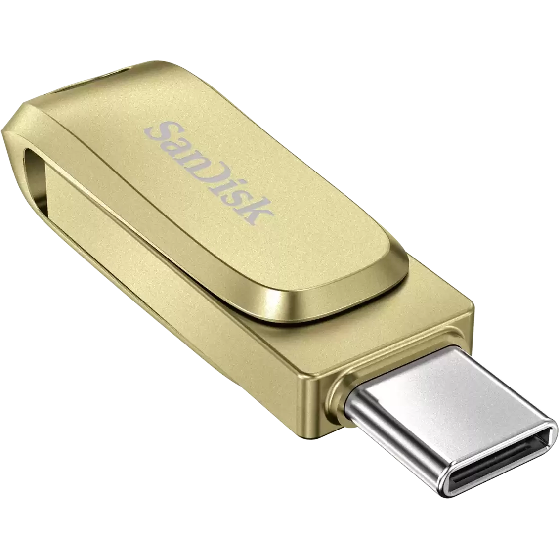 USB Flash накопитель 128Gb SanDisk Ultra Dual Drive Luxe (SDDDC4-128G-G46GD) - фото 3
