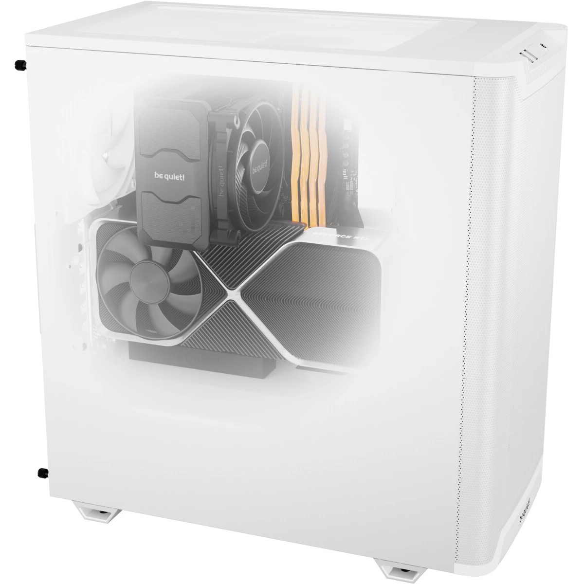 Корпус Be Quiet Pure Base 501 Airflow White - BG075 - фото 5