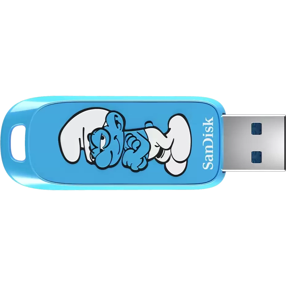 USB Flash накопитель 64Gb SanDisk Smurfs (SDCZIS-064G-G46) - фото 3