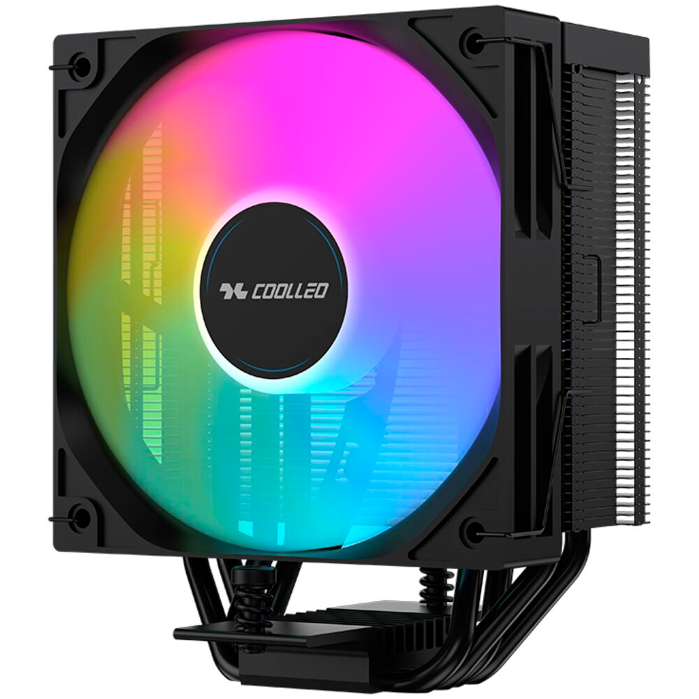 Кулер Coolleo CL-B40-DIG-BK-ARGB-V2 - фото 2