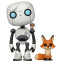 Фигурка Funko POP! Movies Wild Robot Roz with Fink & Brightbill (1794) - 89381