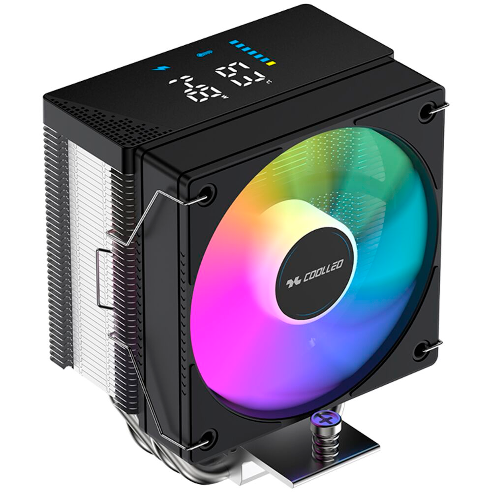 Кулер Coolleo CL-B40S-DIG-ARGB-V2