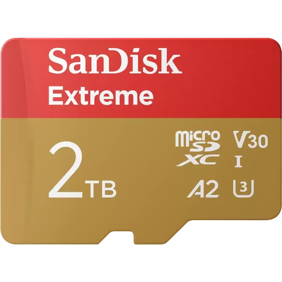 Карта памяти 2Tb MicroSD SanDisk Extreme (SDSQXAV-2T00-GN6MN) - фото 2