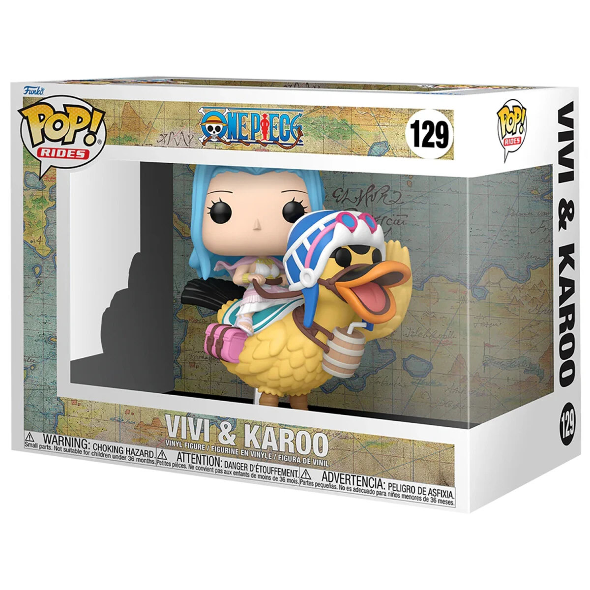 Фигурка Funko POP! Rides One Piece Deluxe Vivi & Karoo (129) - 75584 - фото 2