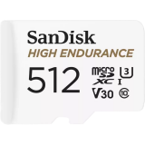Карта памяти 512Gb MicroSD SanDisk High Endurance + SD адаптер (SDSQQNR-512G-GN6IA)