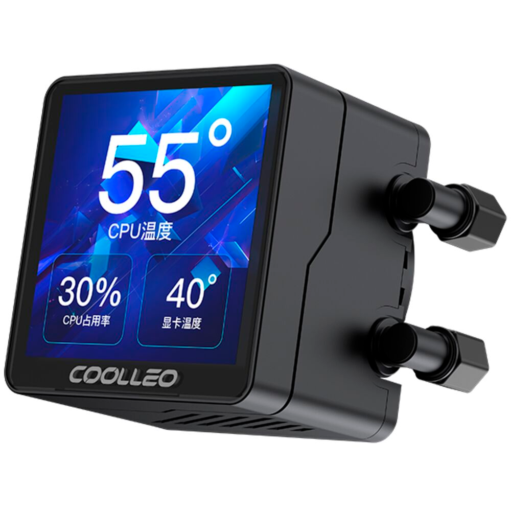Система жидкостного охлаждения Coolleo ICE GOD LCD BK 360 ARGB - ICE-GOD-LCD-BK - фото 4