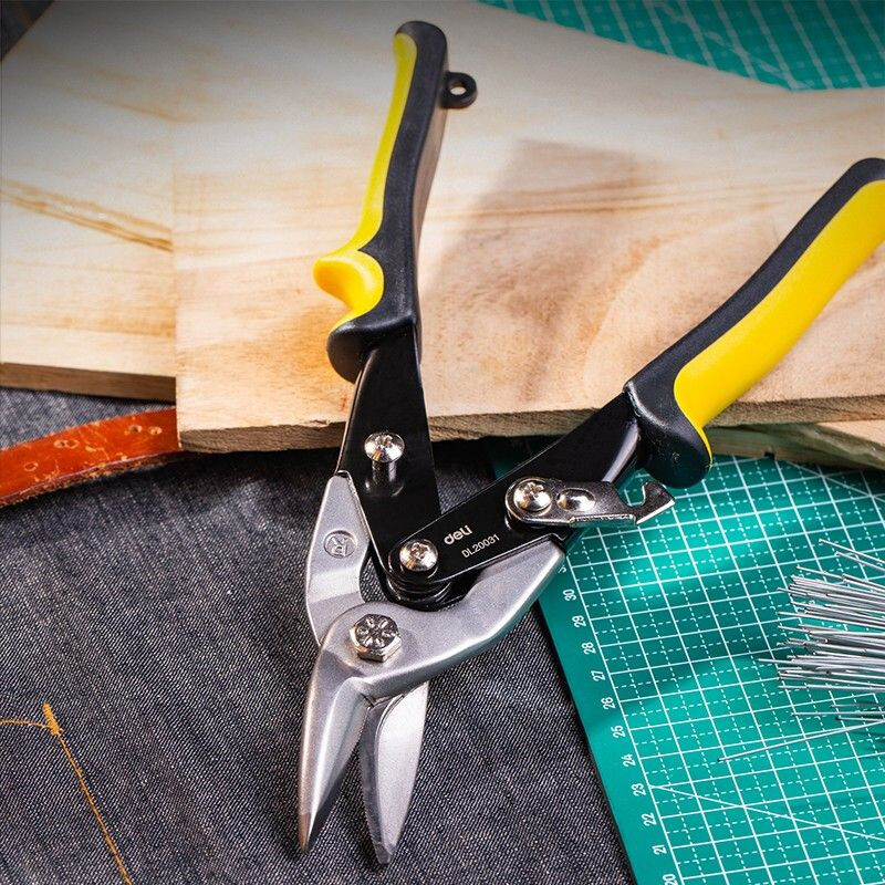 Ножницы по металлу Deli DL20031 - фото 4