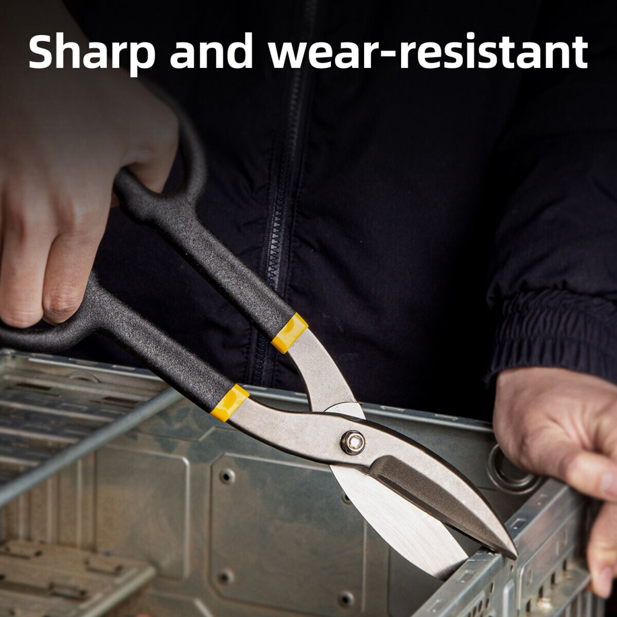 Ножницы по металлу Deli DL25912 - фото 3