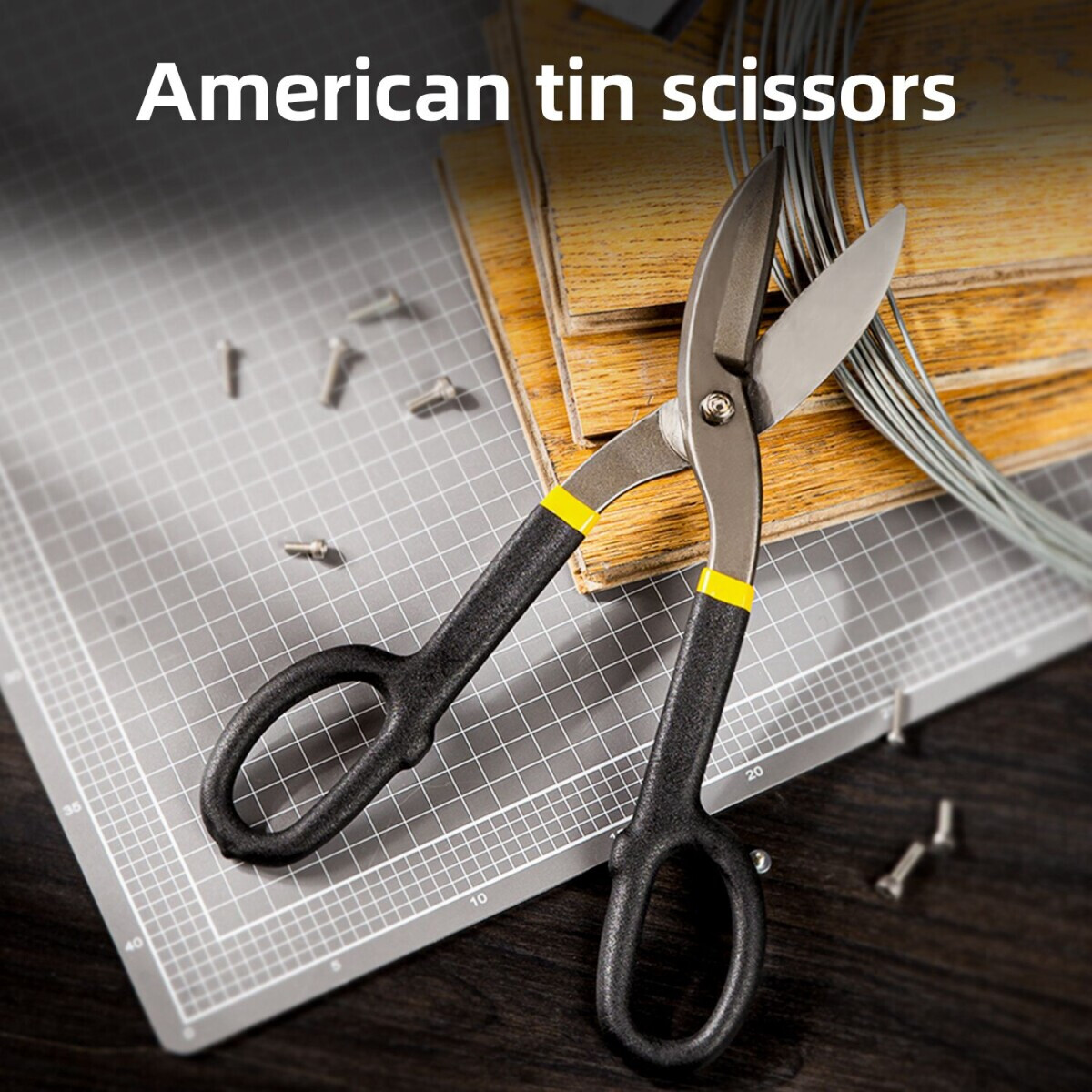 Ножницы по металлу Deli DL25912 - фото 5