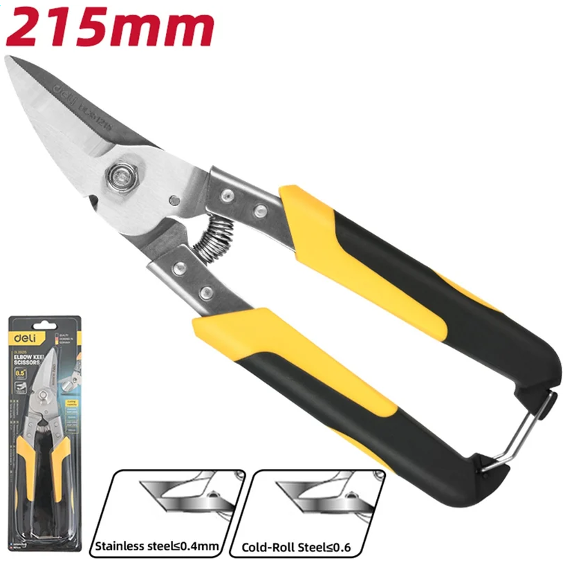 Ножницы по металлу Deli DL351215 - фото 2