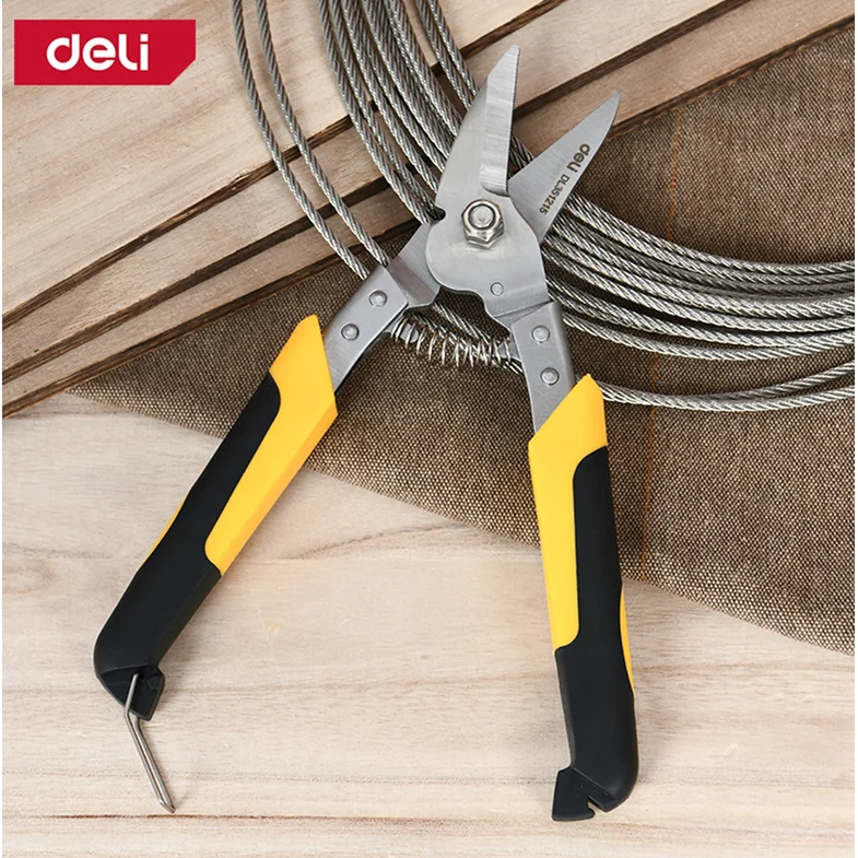 Ножницы по металлу Deli DL351215 - фото 4