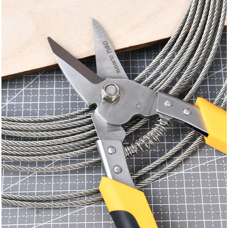 Ножницы по металлу Deli DL351215 - фото 5