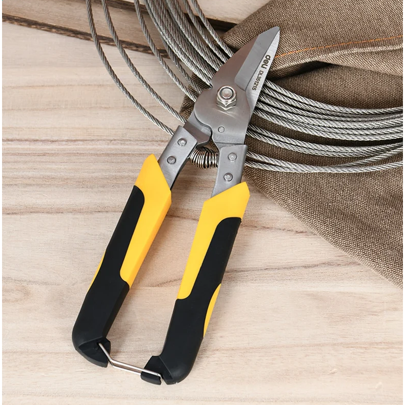 Ножницы по металлу Deli DL351215 - фото 6