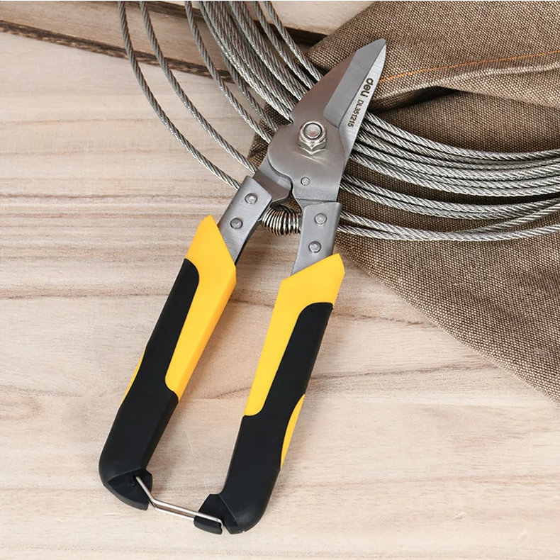 Ножницы по металлу Deli DL351215 - фото 8