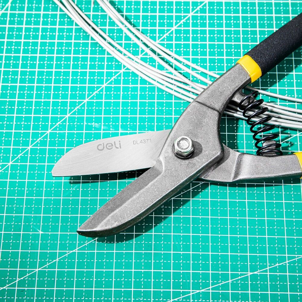 Ножницы по металлу Deli DL4371 - фото 7