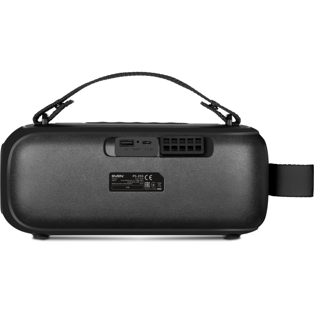 Портативная акустика Sven PS-255 Black - SV-022563 - фото 4