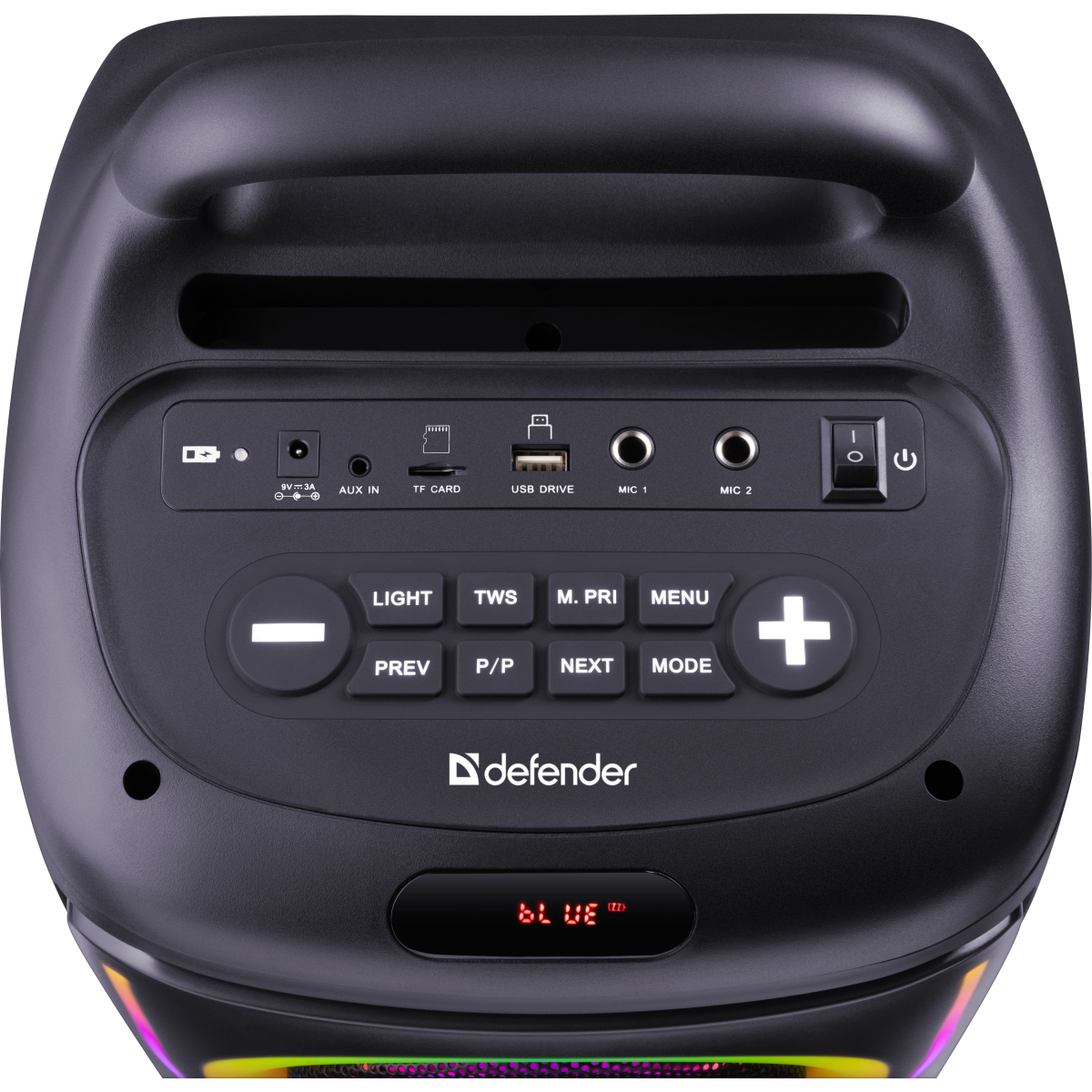 Портативная акустика Defender Boomer 75 Black - 65175 - фото 6