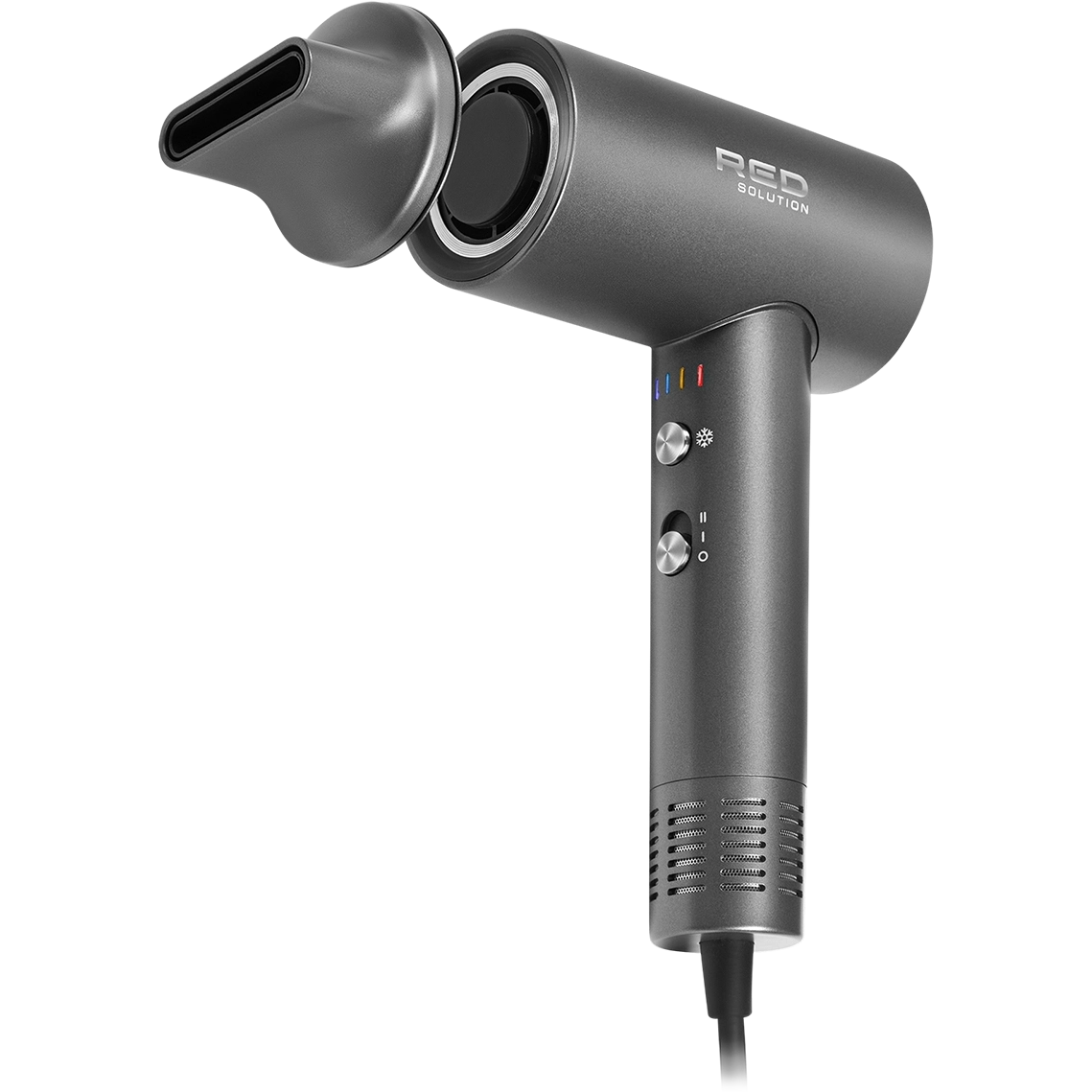 Фен RED Solution RF-510 Grey/Silver - фото 2