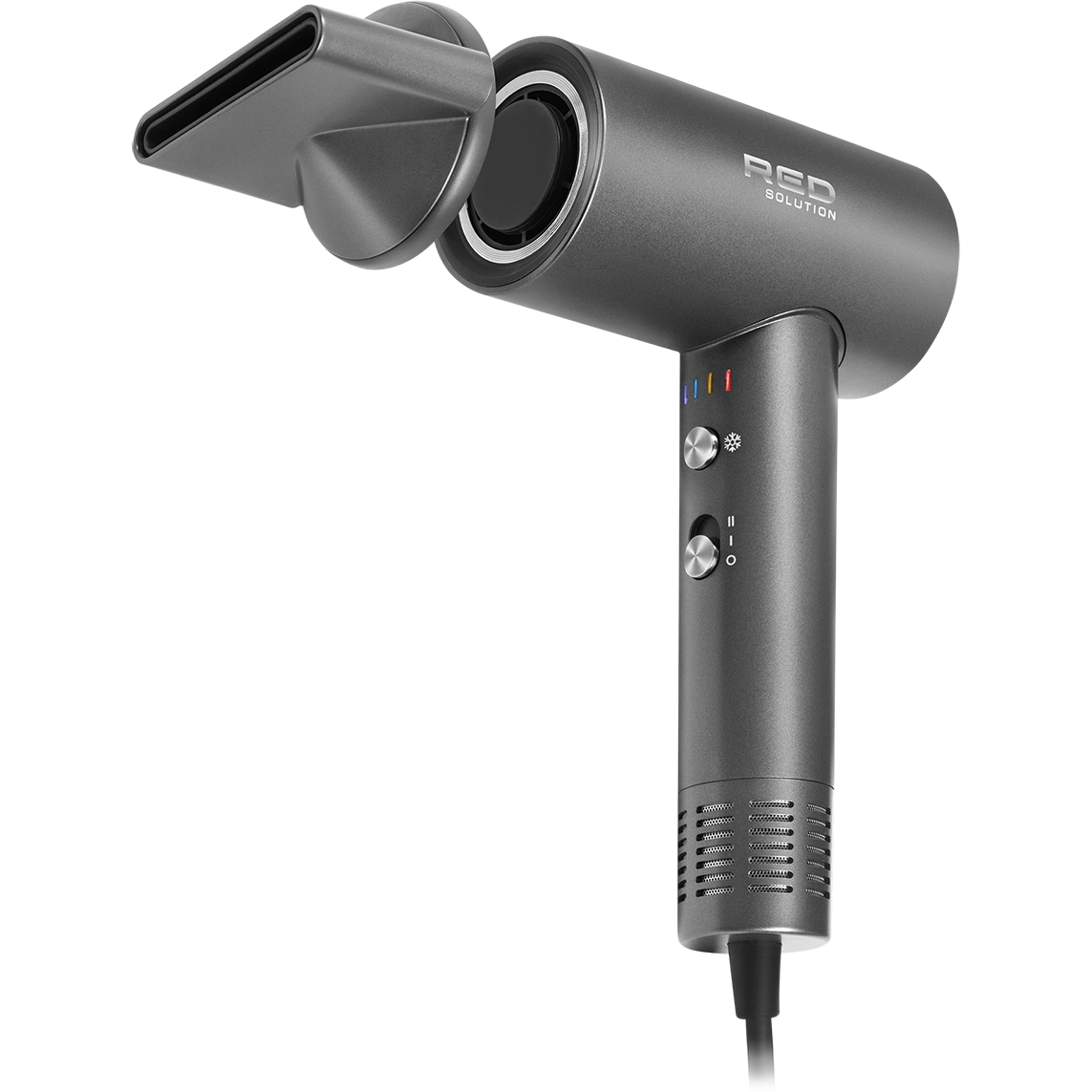 Фен RED Solution RF-510 Grey/Silver - фото 3