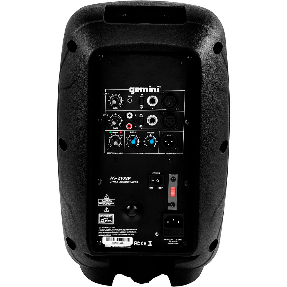 Колонка Gemini Sound AS-2108P - фото 3