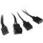 Вентилятор для корпуса HSPD FN027R Black - FN027R-120BK-ARGB - фото 2