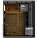 ..... Корпус Zalman ZM-T6 Black, вмятина на верхней части корпуса