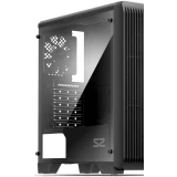 ..... Корпус Zalman S2 Black, трещина на боковой панели корпуса