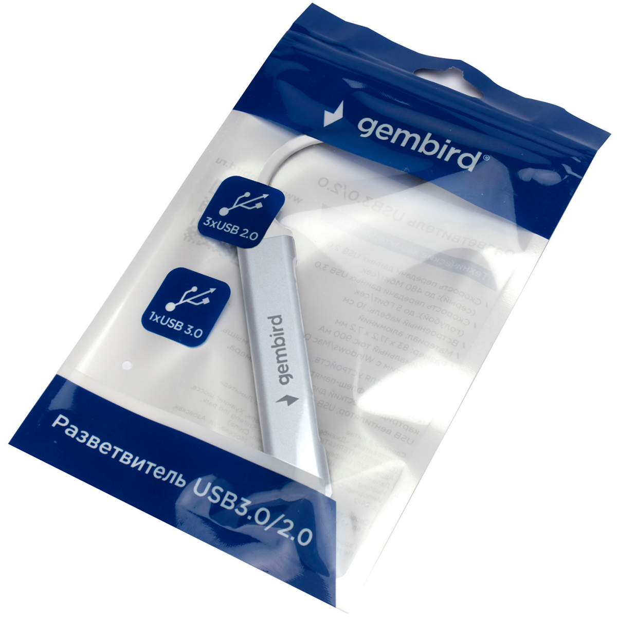 USB-концентратор Gembird UHB-C206 - фото 2