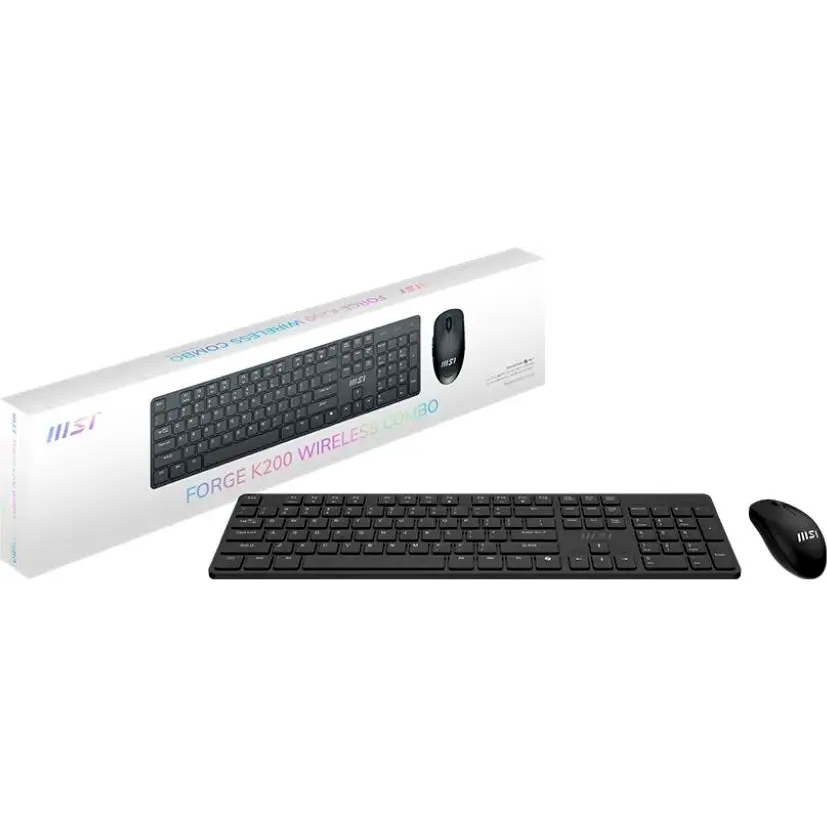 Клавиатура + мышь MSI Forge K200 W Combo MS-8ZA4 - S11-43RU304-Y92 - фото 5