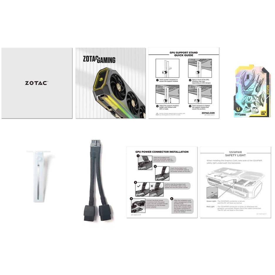 Видеокарта NVIDIA GeForce RTX 5070 Zotac AMP White Edition 12Gb (ZT-B50700FQ-10P) - фото 6