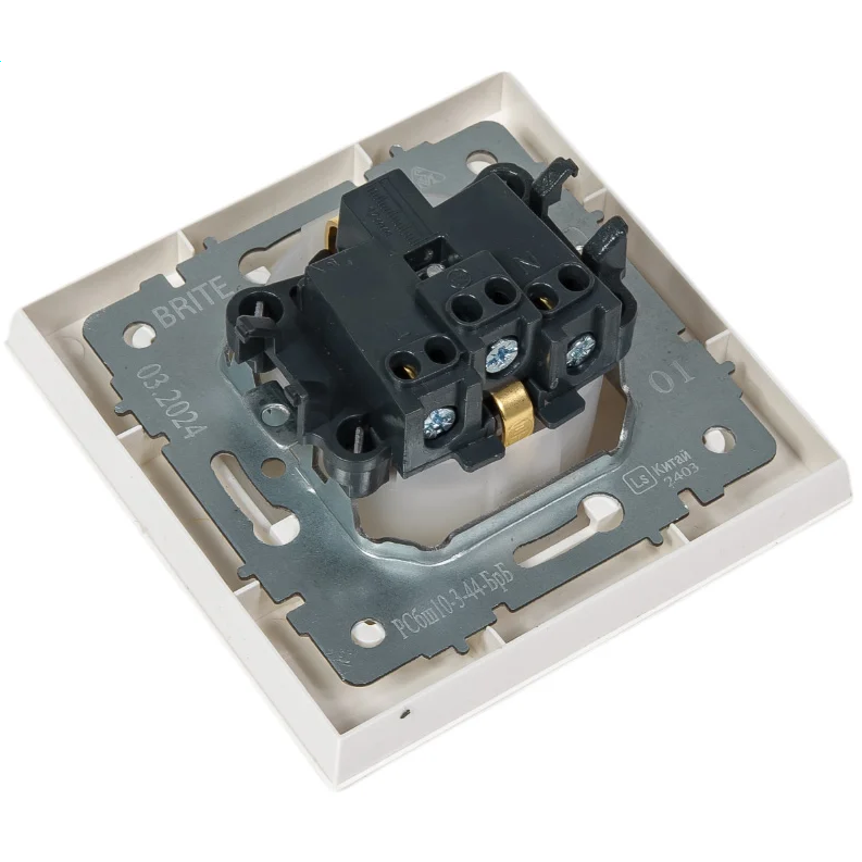 Электрическая розетка IEK BRITE BR-R16-16-44-K01-F-PRO - фото 3