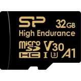 Карта памяти 32Gb MicroSD Silicon Power Golden High Endurance + SD адаптер (SP032GBSTHDV3V1HSP)